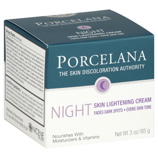 Porcelana Skin Lightening Cream, Night, 3 oz (85 g)