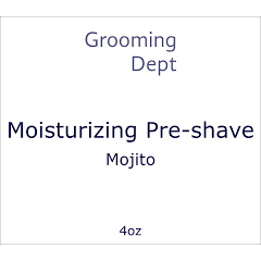 Grooming Dept Mojito Moisturizing Pre-Shave 4 Oz