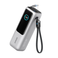 Anker Laptop Power Bank (25K, 165W, Built-In and Retractable Cables) - Trustymall
