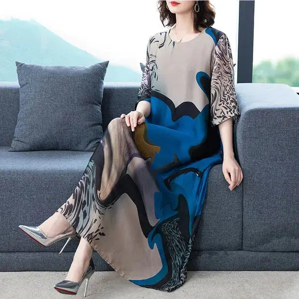 Plus Size Printed Dress for Women