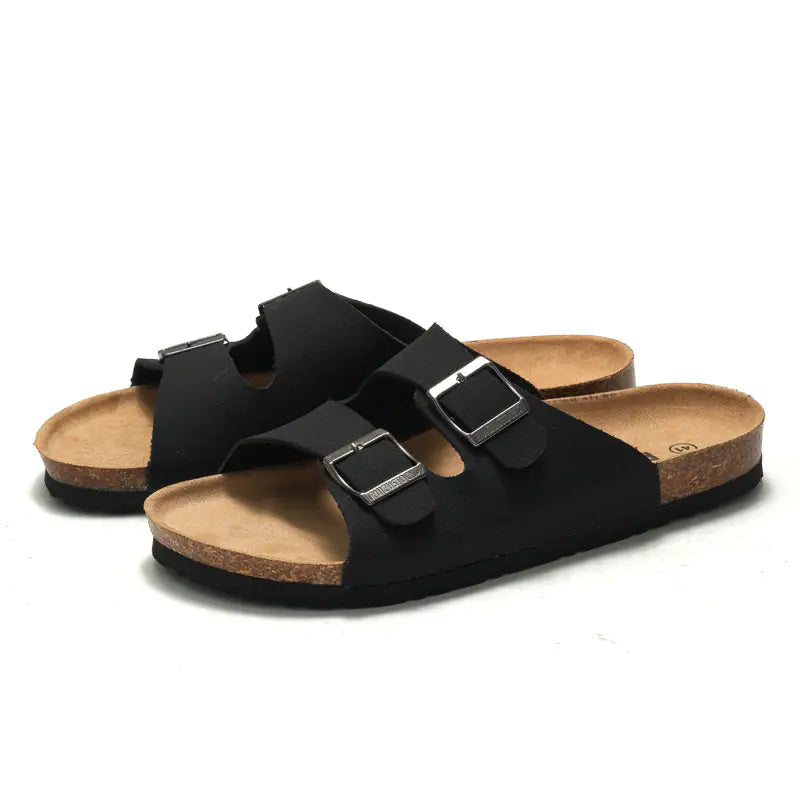 Men's Cork Slippers and Women's Beach Sandals