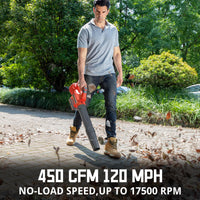 40V 17'' Cordless Lawn Mower & 40V Leaf Blower Combo Kit MB2480C product image for TrustyMall.