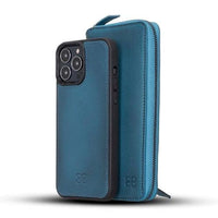 Detachable Leather Zipper Wallet Cases for Apple iPhone 13 Series - Trustymall