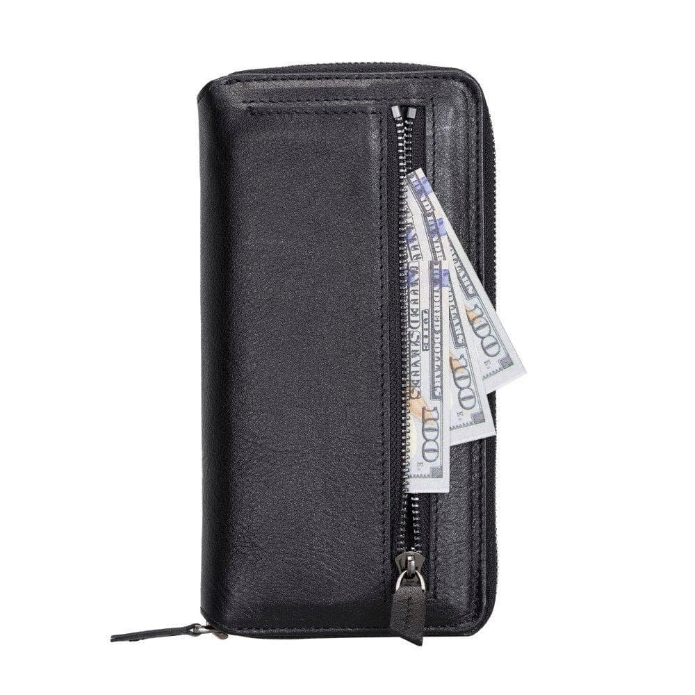 Detachable Leather Zipper Wallet Cases for Apple iPhone 13 Series - Trustymall