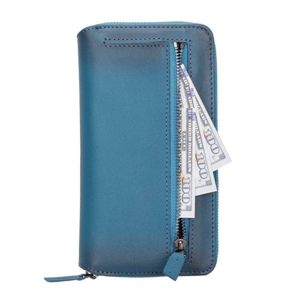 Detachable Leather Zipper Wallet Cases for Apple iPhone 13 Series - Trustymall