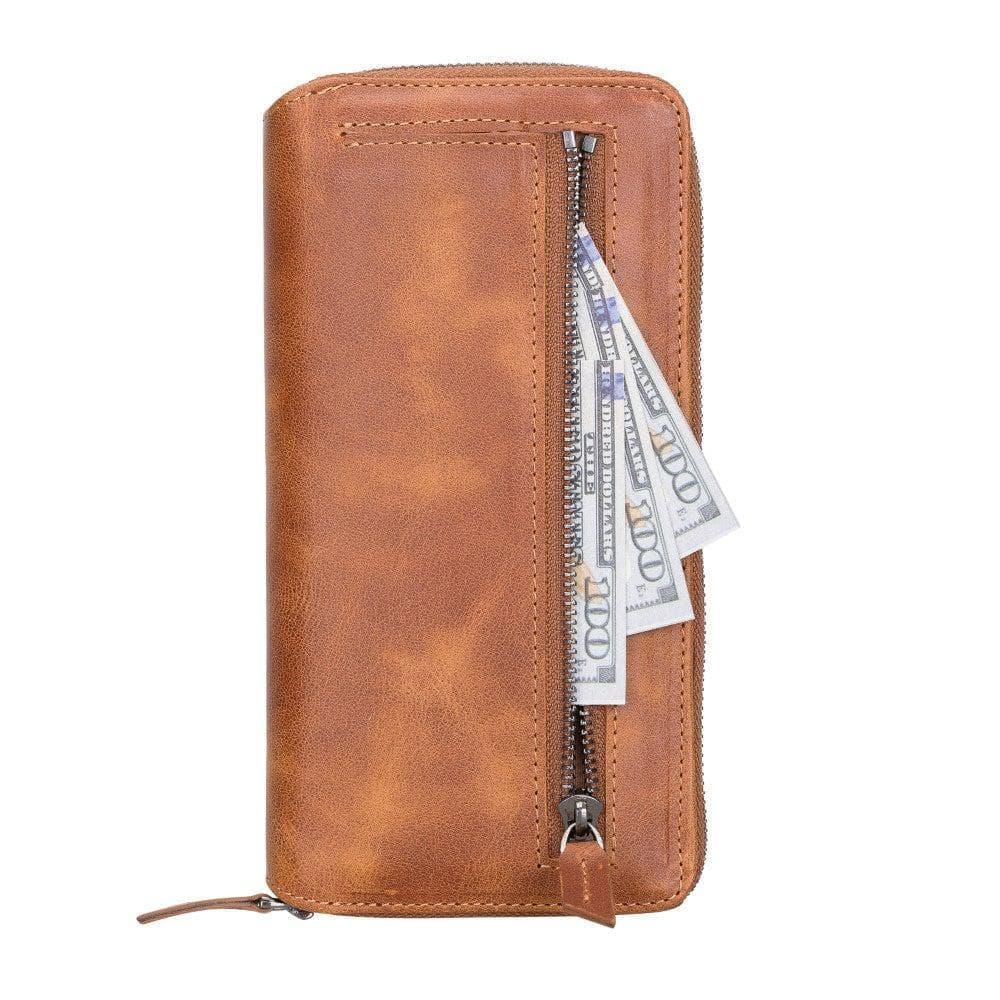 Detachable Leather Zipper Wallet Cases for Apple iPhone 13 Series - Trustymall