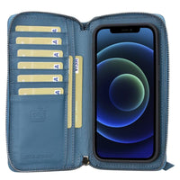 Detachable Leather Zipper Wallet Cases for Apple iPhone 13 Series - Trustymall