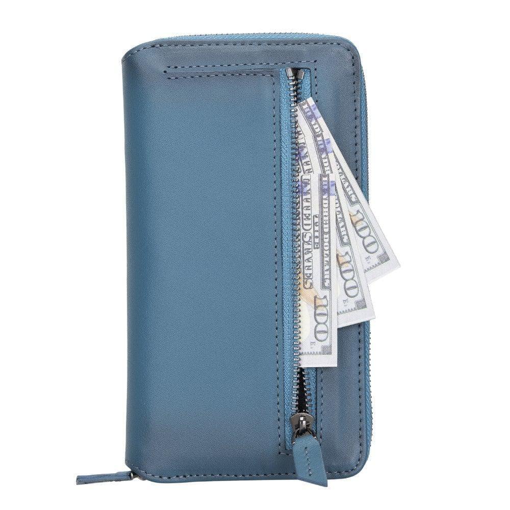Detachable Leather Zipper Wallet Cases for Apple iPhone 13 Series - Trustymall