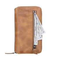 Detachable Leather Zipper Wallet Cases for Apple iPhone 13 Series - Trustymall
