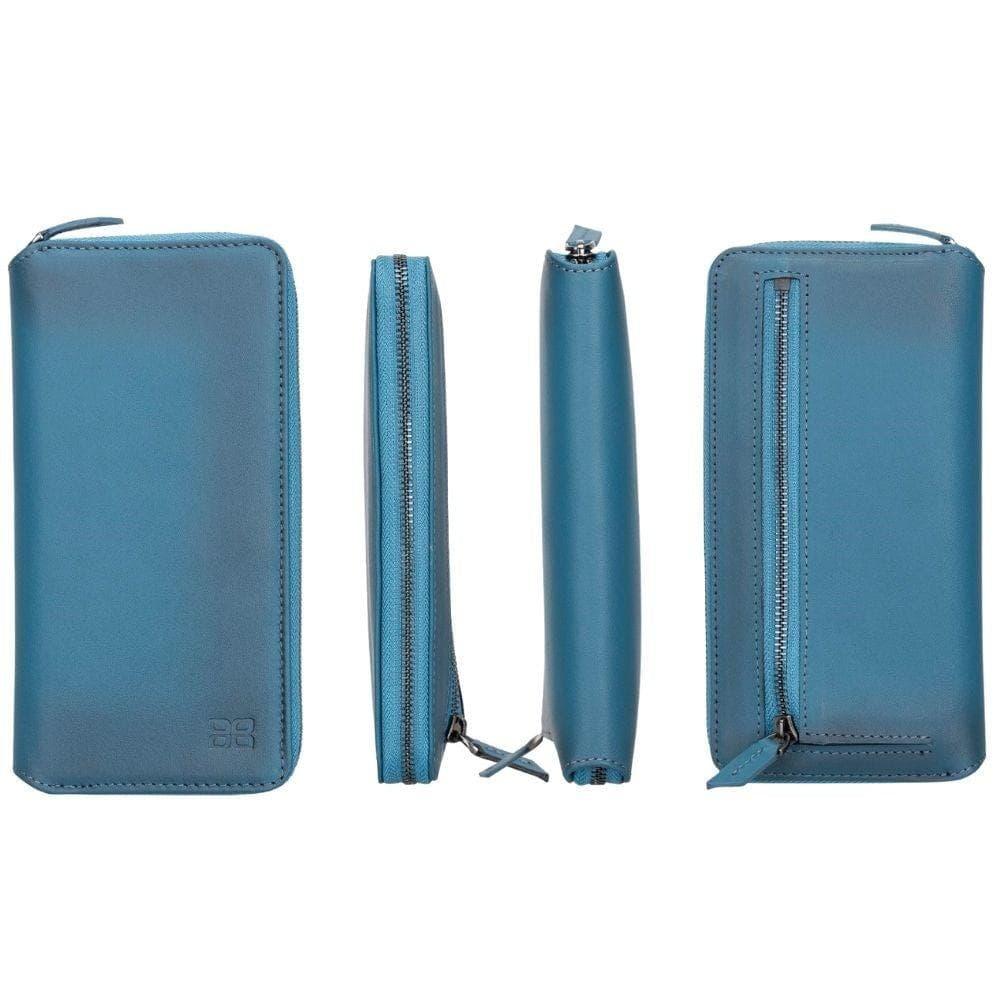 Detachable Leather Zipper Wallet Cases for Apple iPhone 13 Series - Trustymall
