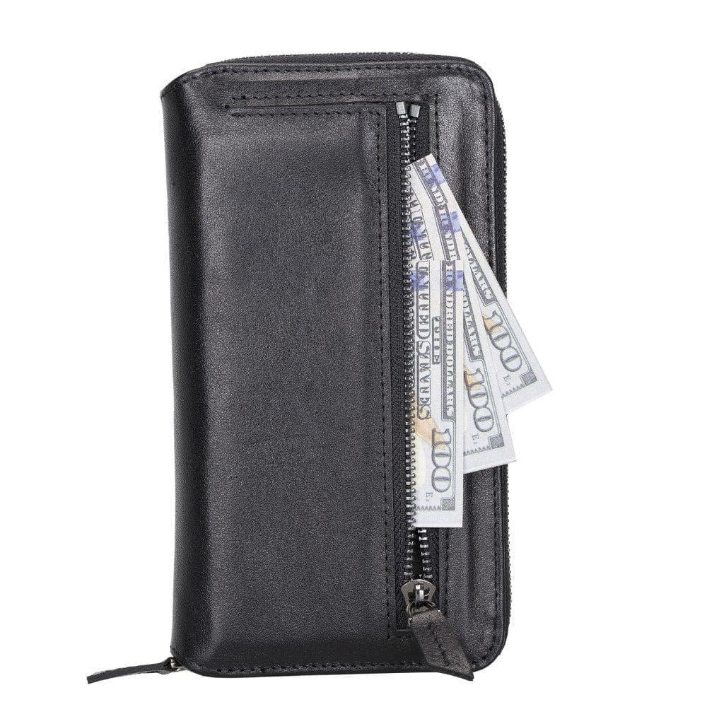 Detachable Leather Zipper Wallet Cases for Apple iPhone 13 Series - Trustymall