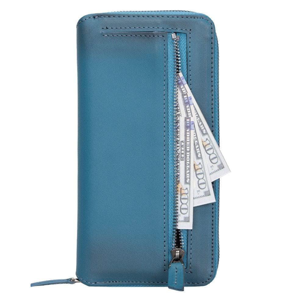 Detachable Leather Zipper Wallet Cases for Apple iPhone 13 Series - Trustymall