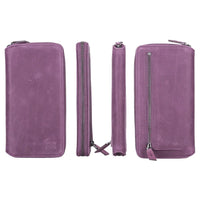Detachable Leather Zipper Wallet Cases for Apple iPhone 13 Series - Trustymall