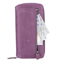 Detachable Leather Zipper Wallet Cases for Apple iPhone 13 Series - Trustymall