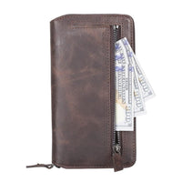 Detachable Leather Zipper Wallet Cases for Apple iPhone 13 Series - Trustymall