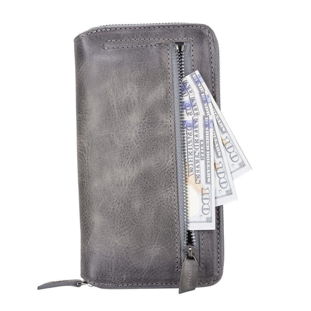 Detachable Leather Zipper Wallet Cases for Apple iPhone 13 Series - Trustymall