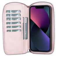 Detachable Leather Zipper Wallet Cases for Apple iPhone 13 Series - Trustymall