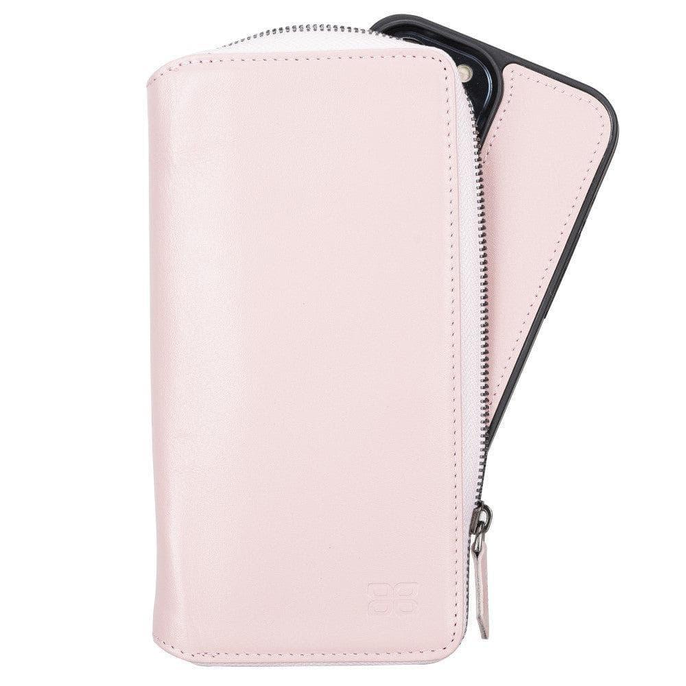 Detachable Leather Zipper Wallet Cases for Apple iPhone 13 Series - Trustymall