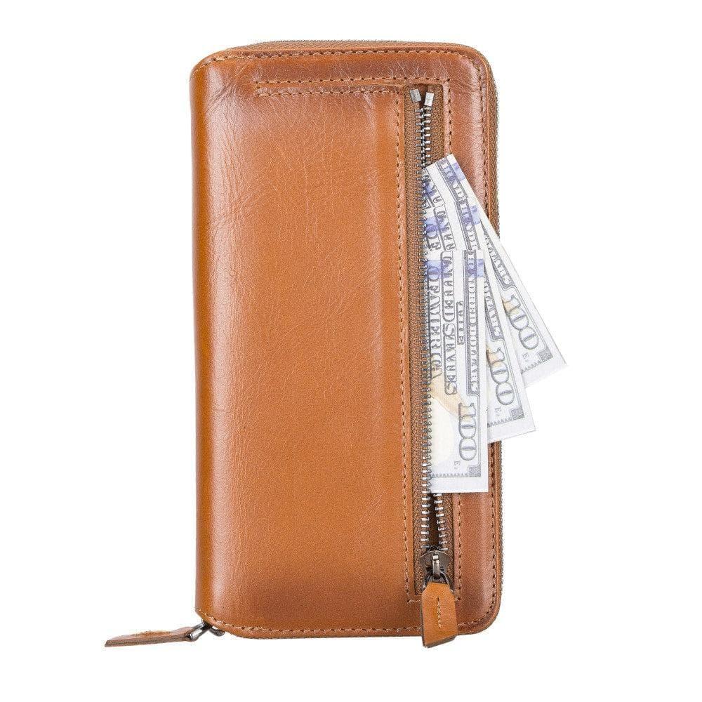 Detachable Leather Zipper Wallet Cases for Apple iPhone 13 Series - Trustymall