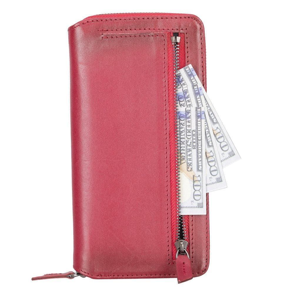 Detachable Leather Zipper Wallet Cases for Apple iPhone 13 Series - Trustymall