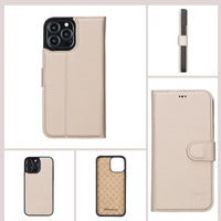 Apple iPhone 13 Series Colorful Detachable Leather Wallet Case - MW - Trustymall