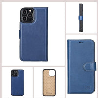 Apple iPhone 13 Series Colorful Detachable Leather Wallet Case - MW - Trustymall