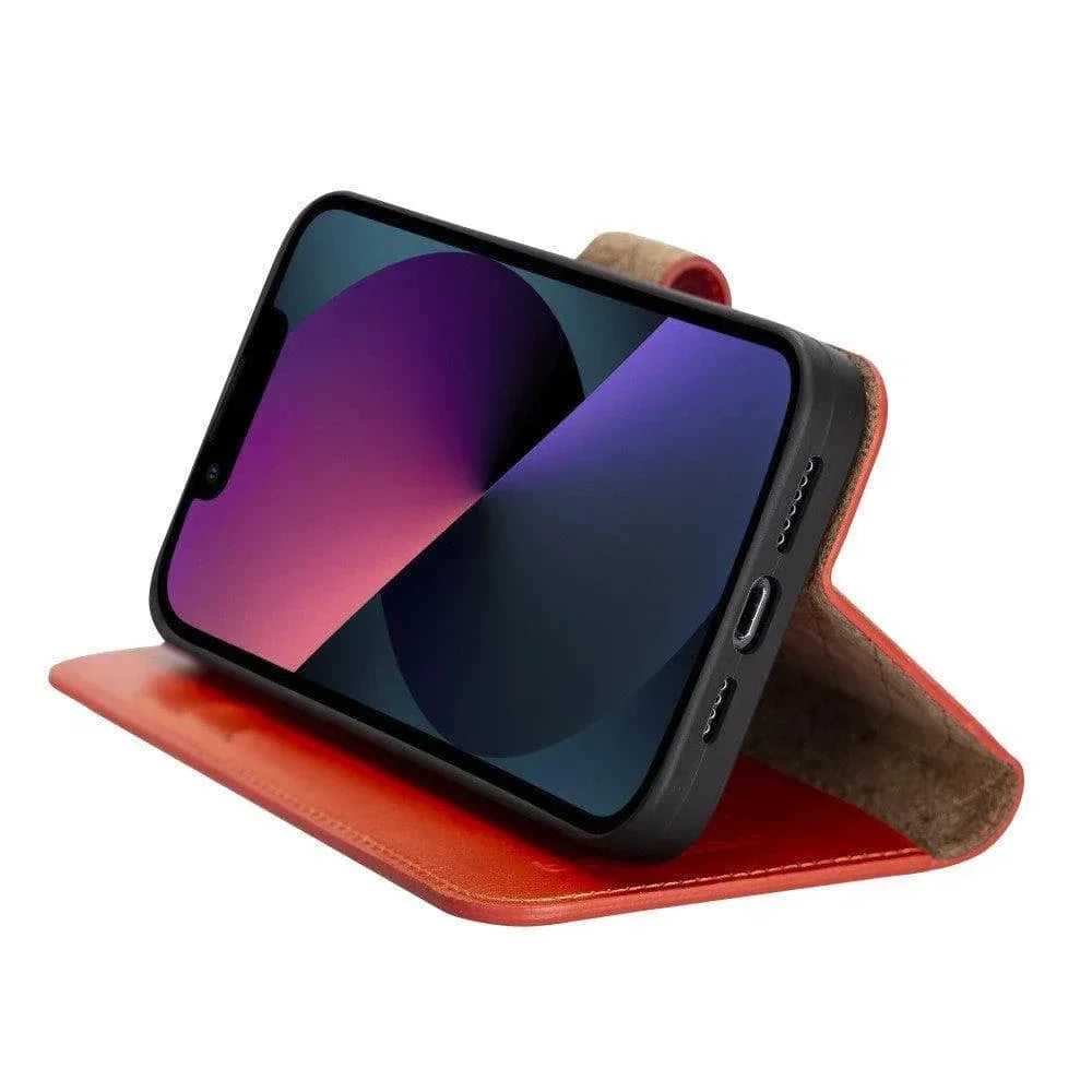 Apple iPhone 13 Series Colorful Detachable Leather Wallet Case - MW - Trustymall