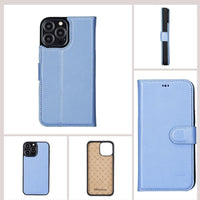 Apple iPhone 13 Series Colorful Detachable Leather Wallet Case - MW - Trustymall