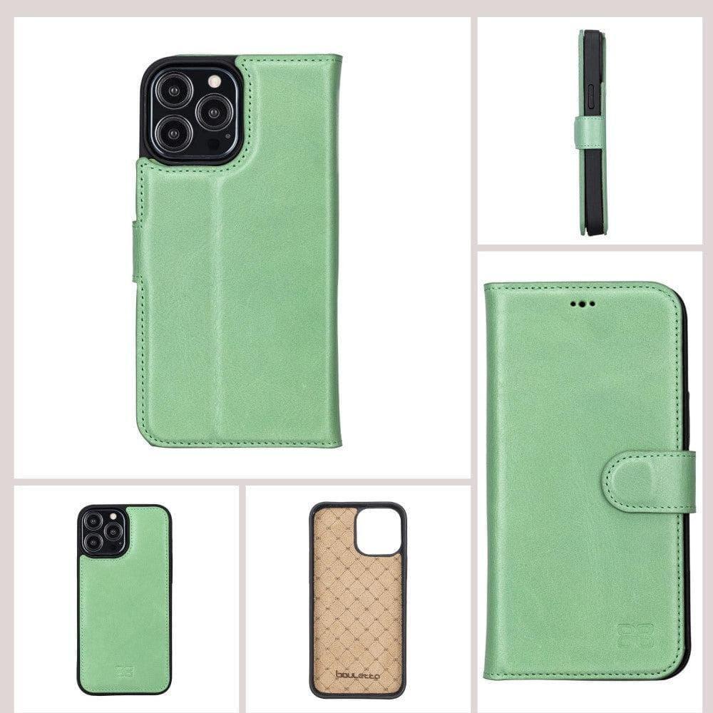 Apple iPhone 13 Series Colorful Detachable Leather Wallet Case - MW - Trustymall