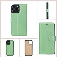Apple iPhone 13 Series Colorful Detachable Leather Wallet Case - MW - Trustymall
