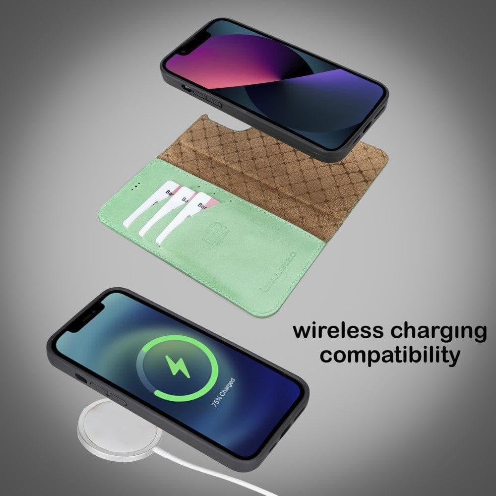Apple iPhone 13 Series Colorful Detachable Leather Wallet Case - MW - Trustymall