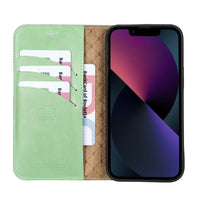 Apple iPhone 13 Series Colorful Detachable Leather Wallet Case - MW - Trustymall