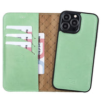 Apple iPhone 13 Series Colorful Detachable Leather Wallet Case - MW - Trustymall