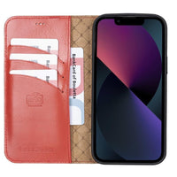 Apple iPhone 13 Series Colorful Detachable Leather Wallet Case - MW - Trustymall