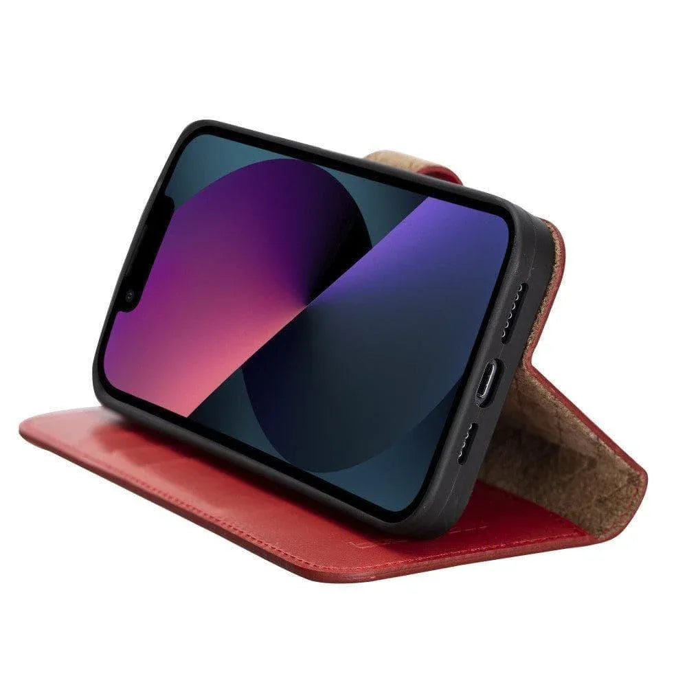 Apple iPhone 13 Series Colorful Detachable Leather Wallet Case - MW - Trustymall