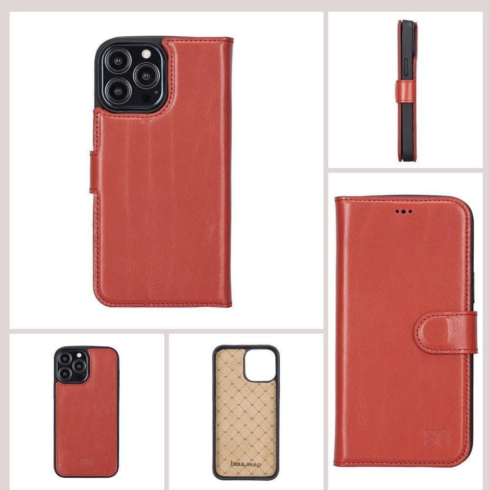Apple iPhone 13 Series Colorful Detachable Leather Wallet Case - MW - Trustymall