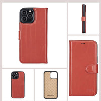 Apple iPhone 13 Series Colorful Detachable Leather Wallet Case - MW - Trustymall