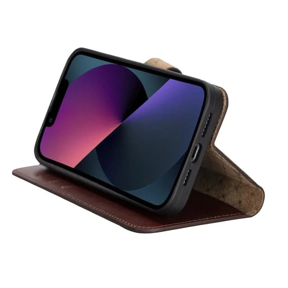 Apple iPhone 13 Series Colorful Detachable Leather Wallet Case - MW - Trustymall