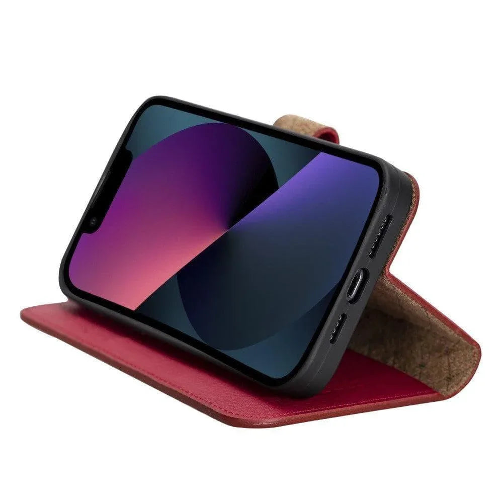 Apple iPhone 13 Series Colorful Detachable Leather Wallet Case - MW - Trustymall