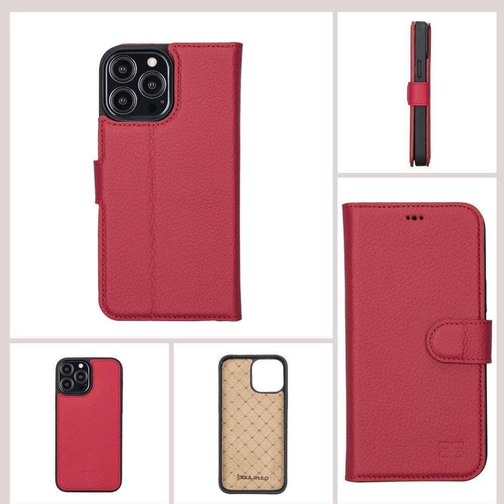 Apple iPhone 13 Series Colorful Detachable Leather Wallet Case - MW - Trustymall