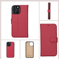 Apple iPhone 13 Series Colorful Detachable Leather Wallet Case - MW - Trustymall