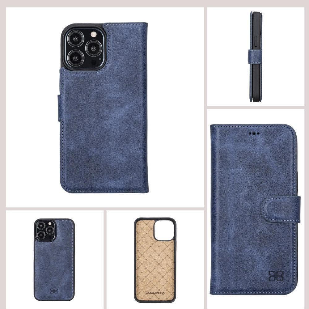 Apple iPhone 13 Series Colorful Detachable Leather Wallet Case - MW - Trustymall