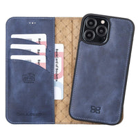Apple iPhone 13 Series Colorful Detachable Leather Wallet Case - MW - Trustymall