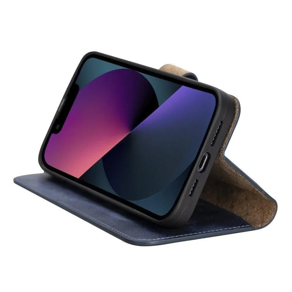 Apple iPhone 13 Series Colorful Detachable Leather Wallet Case - MW - Trustymall