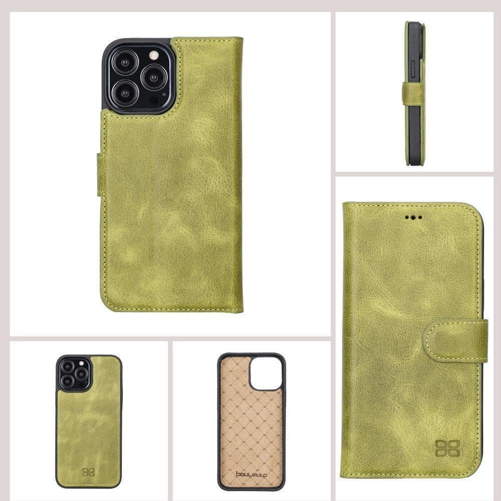 Apple iPhone 13 Series Colorful Detachable Leather Wallet Case - MW - Trustymall