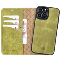 Apple iPhone 13 Series Colorful Detachable Leather Wallet Case - MW - Trustymall