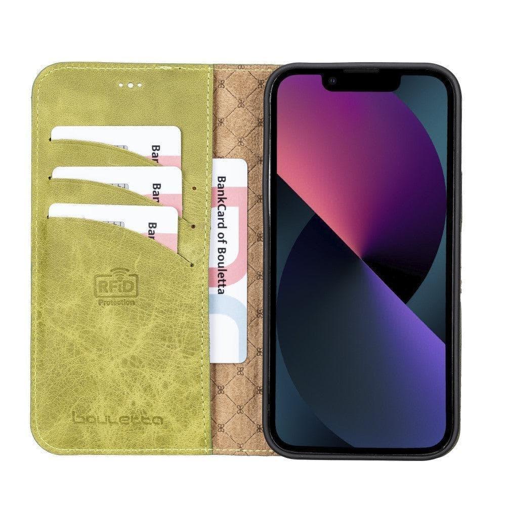 Apple iPhone 13 Series Colorful Detachable Leather Wallet Case - MW - Trustymall