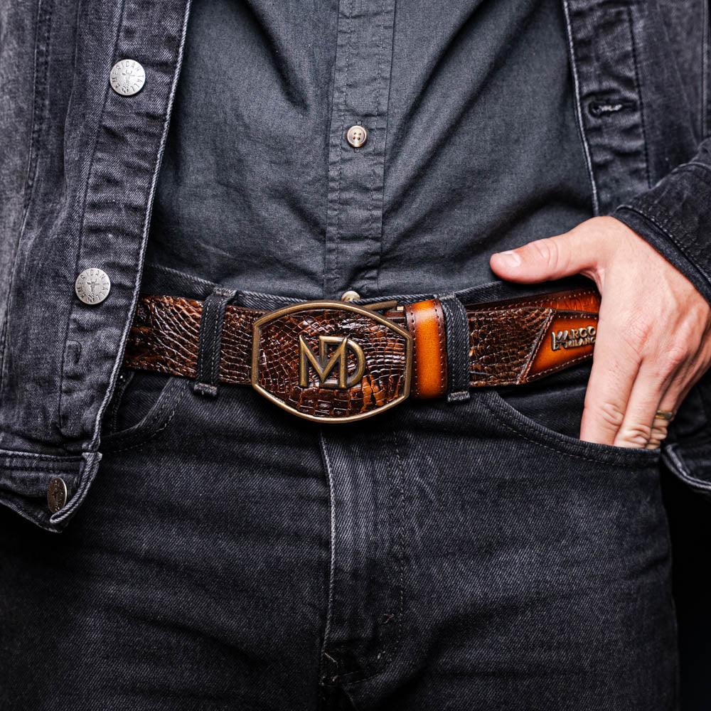 Montana Belt Yaşlandırılmış Kahverengi