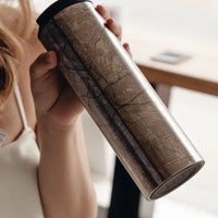 Mount Diablo - California Engraved Topographic Map Tumbler - Trustymall