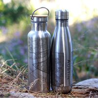 Mount Hood - Oregon Map Insulated Bottle - Trustymall